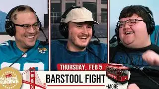 Huge Fight Breaks Out Between Barstool Employees - Barstool Rundown - February 5th, 2026