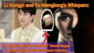 Li Hongyi and yu menglong's whispers: The Night the &ldquo;Slave Contract&rdquo; Secret Began to Crack China