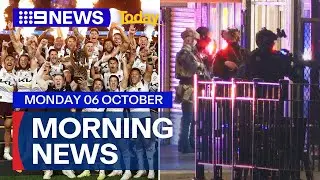 Broncos win the NRL Grand Final; Sydney shooting sends streets into lockdown | 9 News Australia