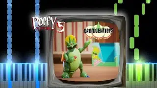 Poppy Playtime: Chapter 5 - NEW DRUMCERATOPS Jingle & Song VHS Commercial (Piano Tutorial)