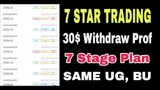 New Trading Platform like UG HFC and Bbu | 30$ Withdraw Prof | 7 Stage Signal group Confirm