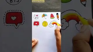 Stickers at home idea | Handmade stickers | DIY stickers | #handmade #DIY | #shorts