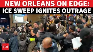 'SHUT DOWN ICE!': Angry Americans STORM Council Meeting, Clash With Cops | Louisiana