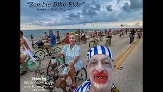 Zombie Bike Ride, Fantasy Fest 2025,  Key West