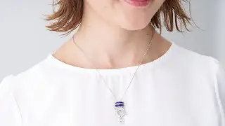 Lovelinks【swing heart  necklace】