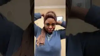 Turban head wrap #fyp #turban #headwrap #tutorial #fashion #trending #beautiful #stylewithme #scarf