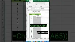 #microsoftexcel #excel #mexcel #exceltricks