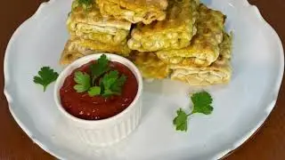Eggplant & Meat Rolls