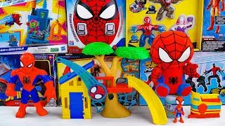 Marvel Spiderman Collection Unboxing Review | Mega Mighties Spiderman & Spidey Playground Playset
