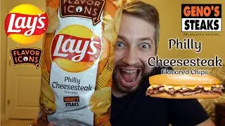 Lay's Philly Cheesesteak Flavor Icons Chips - Geno's Steaks - Review