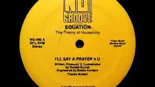 Equation Say a Prayer for you Nugroove