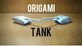 Origami Tank.|| Paper Tank ||DIY