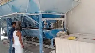 Ramming mass automatic mixture feeder system and ramming mass automatic plant manufacturing