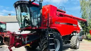 Kombajn zbożowy CASE AXIAL-FLOW 9240, 2016 rok, heder 10.6m MacDon FD 75, for sale/review *PESTROL*