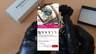 POEDAGAR Fashion Man Wristwatch Stainless Steel Chronograph Quartz Watches For Men Waterproof