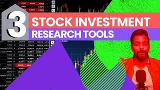 Stock Investment Research tools for beginners | Investments | Stocks | NSE