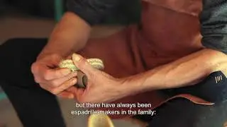 The handcrafting of Spanish made espadrilles - Part 2