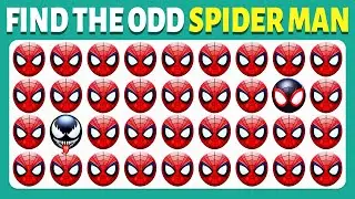 Find the ODD Emoji Out - Superhero Edition 🔨🕷️🦸 | Easy, Medium, Hard - 30 Level Emoji Quiz