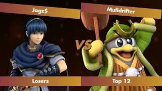 The Fight at Fireside Top 12 - Jagz$ (Marth) vs Mulldrifter (Dedede)