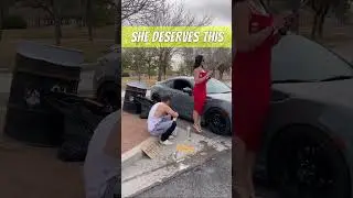 Rude Karen Gets Fast Karma For Her Actions! 💫 #shorts
