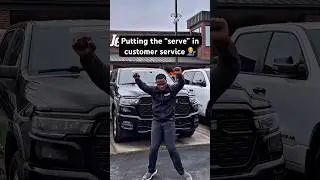 Putting the serve in customer service&hellip;one car deal at a time 🕺