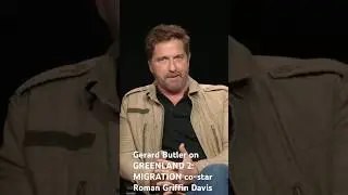 Джерард Батлер о своем коллеге по фильму &laquo;Гренландия 2: Миссия&raquo; Романе Гриффине Дэвисе.
