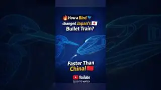 How a Bird Made Japan&rsquo;s Bullet Train Faster Than China! 🐦🚄 | Japan vs China Bullet Train 🇯🇵🇨🇳🚄🔥
