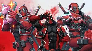 Marvel Rivals [trying out every deadpool role❤️🖤🤍]