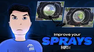 Improve Your Sprays Part 1 - BATTLEGROUNDS MOBILE INDIA 🇮🇳 - PUBG MOBILE - Tranning Drills🔥