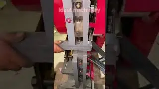 Steel shearing machine #Construction #steelprocessing#civilengineering#shearingmachine