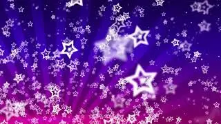 Animated New Effects Stars Motion Background