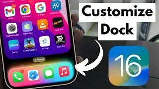 Как легко настроить док-станцию ​​iPhone | Изменить цвет док-станции iPhone