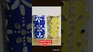 Cardboard roll se home decor ideas 💡 nice and easy #shorts
