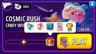 Easy / Candy World Mushrooms Rainbow Solo Challenge | Match Masters Solo Challenge Today 