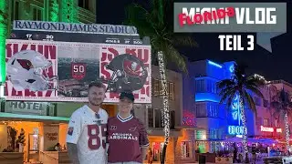 MIAMI 🇺🇸 Vlog // NFL live in Tampa Bay 🏈 Ocean Drive by night & Wynwood Walls