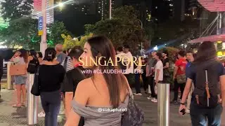 #CLAUDEHUSTLERS Take Singapore 🇸🇬 🌸 — from work calls to city strolls 🤍
