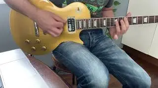 Guns N' Roses: Don't Cry solo (Eb) - Epiphone Slash LP Victoria Goldtop