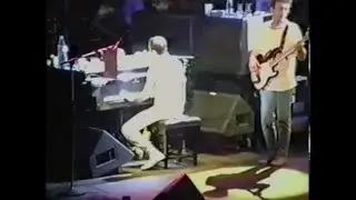 Rehearsals for Wembley Stadium shows, July 1986