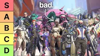 Ranking The MOST PICKED Overwatch Heroes