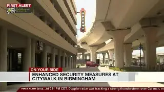 Enhanced security measures at CityWalk in Birmingham