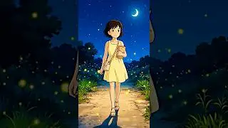 A Summer Night Walk | Studio Ghibli Vibe