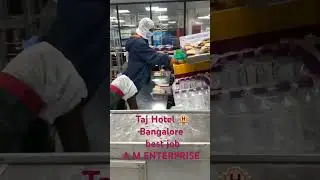 Taj hotel Bangalore best job flight ✈️ passanger food package