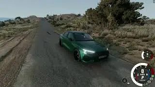 Audi RS3 | Test Drive | BeamNg Drive [4k60fps]