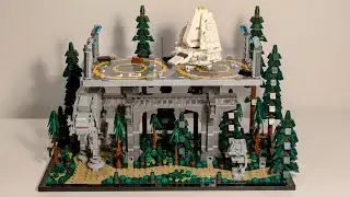 I built Modbrix set 107475: Imperial Arrival on the Forest Moon (Star Wars)