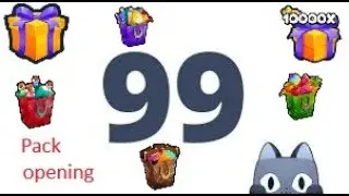 Pack opening sur pet simulator 99