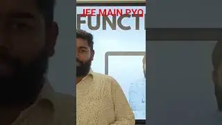 JEE MAIN PYQ SERIES BY KV SIR #kvsir #education #jee2026 #jeemain2026 #functionsjee #jeecoaching
