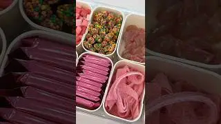SATISFYING RESTOCK SNACK BOX: PINK EDITION #restock #restocking #asmr #asmrsounds #satisfying