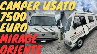 CAMPER USATO 7500 EURO MIRAGE ORIENTE