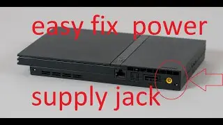 How to fix ps2 power supply jack problem №178