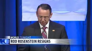 Rod Rosenstein, deputy U.S. attorney general, resigns
